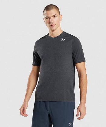 Gymshark Arrival Seamless T Shirts Herr Svarta | SE 3934XYU